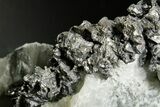 Native Silver in Calcite - Morocco #362738-2